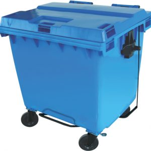 Container 1000 litros para coleta de lixo