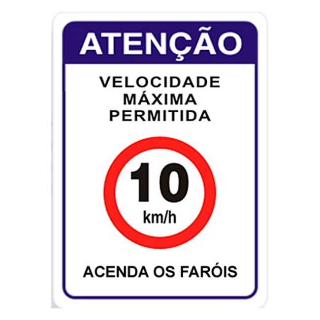 Sinalização de Garagem